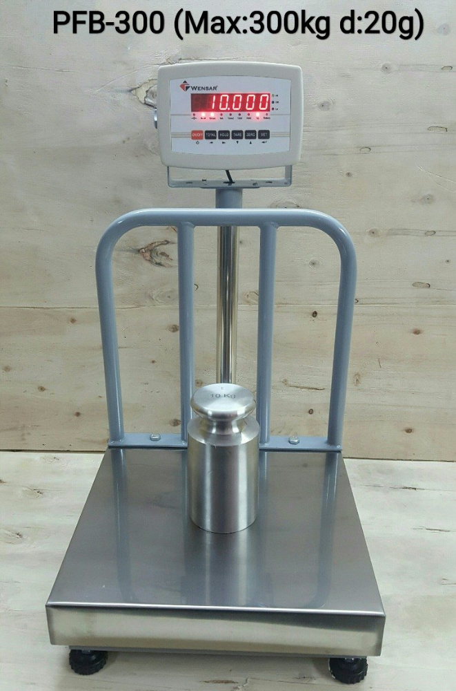 Wensar Stainless Steel PFB-300 Platform Balance, Size: 860 X 770 X 230 Mm, Capacity: 300 Kg