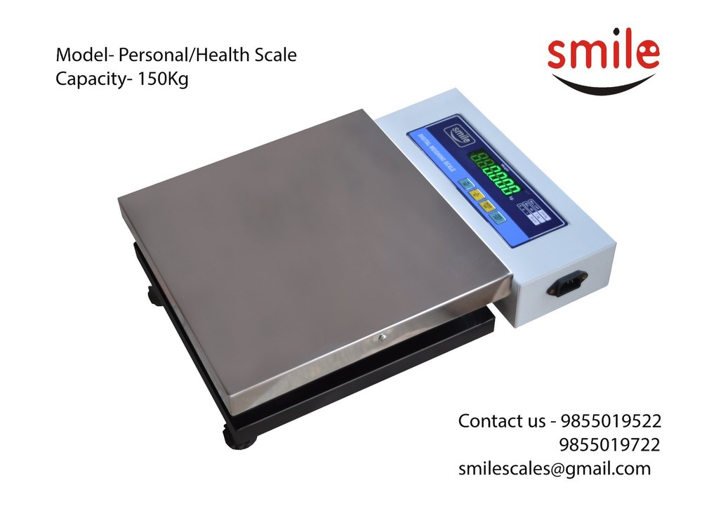 Smile Digital Personal Weighing Scale, Fully Automatic, Maximum Capacity: 150 Kg