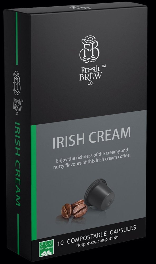 Your Brand Irish Cream Intensity 6 Compostable Capsule