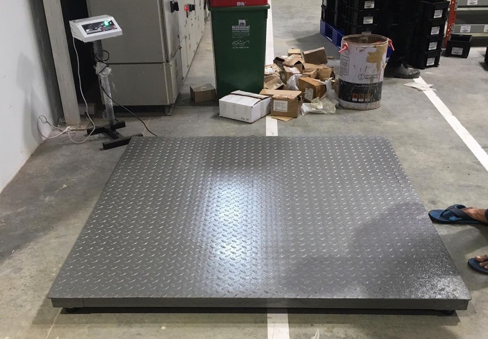 Stainless Steel 1000x1000MM Heavy Duty Platform Scale, For Industrial, Capacity: 100 kg