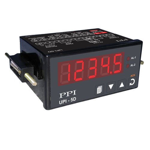 UPI-5D Universal Process Indicator MAKE PPI, For Dyeing Machine Controller, IP Rating: IP65, NEMA 4X Panel Sealing