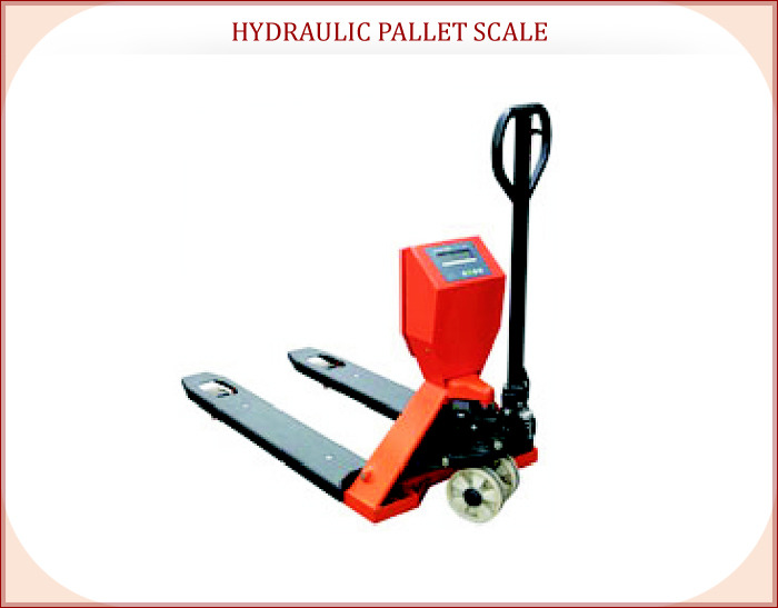 Ac Mild Steel Hydraulic Pallet Scale