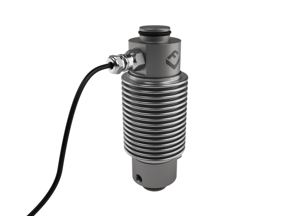 Round Flintec RC1 Compression Load Cell, Capacity: 25.5t To 91.8t, 2 +- 0.1% Mv/V