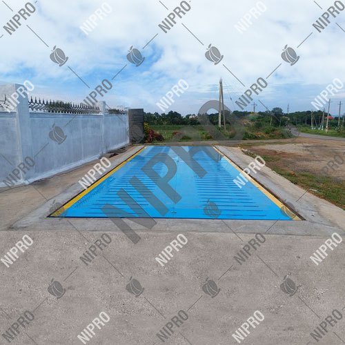 Nipro Mild Steel Lorry Weighbridge, Weighing Capacity: Max. 120t