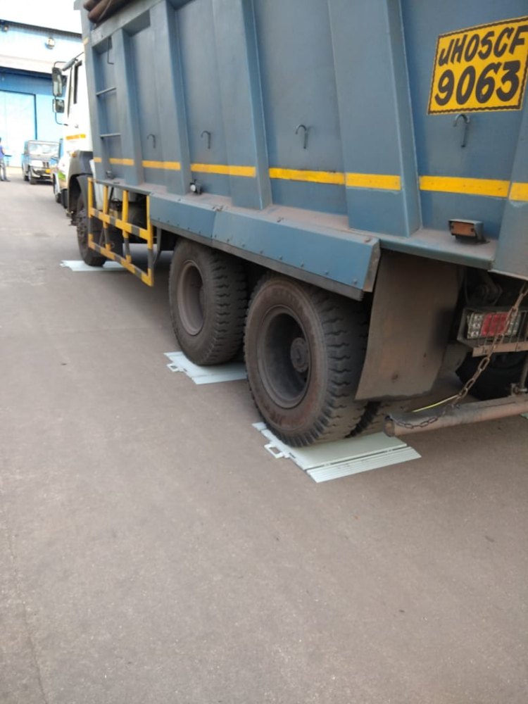Stainless Steel Precision Weigh Pad, Load Capacity: 40 Ton