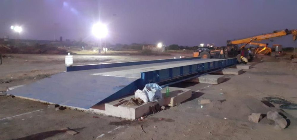 CALWEIGH Computerized Electronic Mobile Weighbridge, Load Capacity: Upto 100 Ton