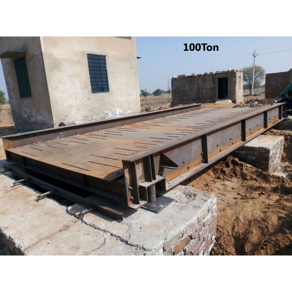 Mild Steel 30 Ton Mobile Weighbridge