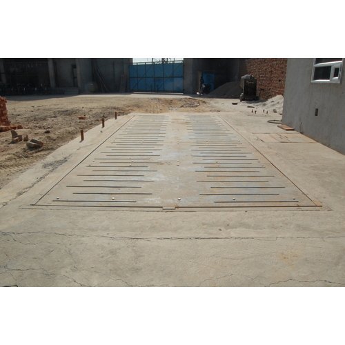 Electronic Mild Steel Pit Type Weighbridge, Weighing Capacity: 40 Ton-150 Ton