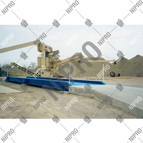 Nipro Mild Steel Surface Mounted Weighbridge, Load Capacity: Max. 200t
