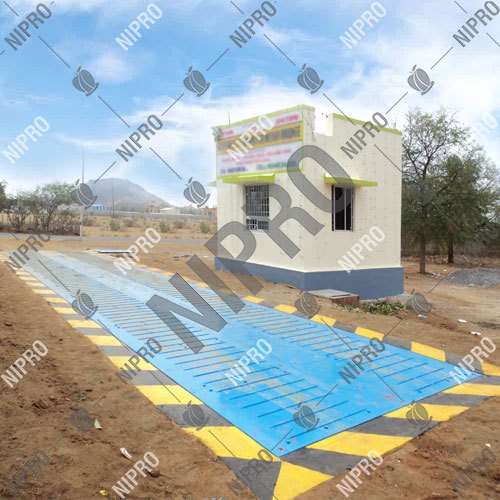 Nipro Mild Steel Public Weighbridge, Load Capacity: Max. 350 Ton