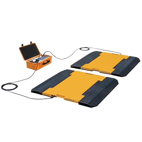 Newton Stainless Steel Axle Wheel Portable Weighbridge Weigh Pad