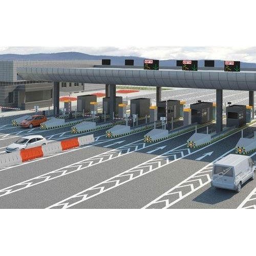 Mild Steel Round Toll Management System