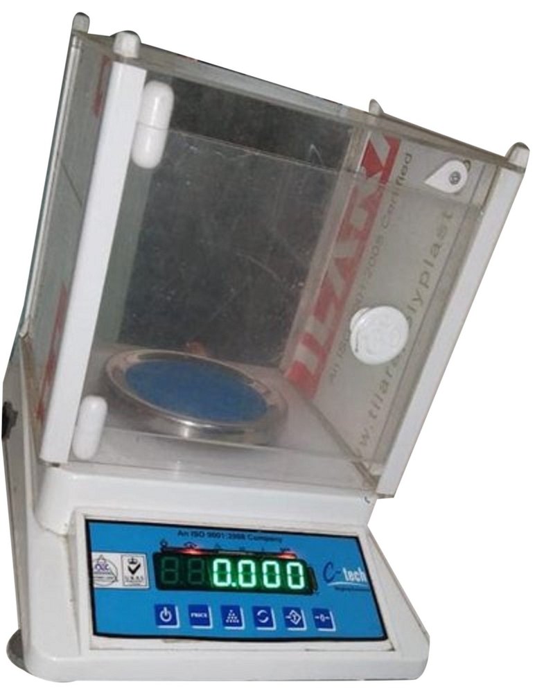MS, Glass Jewellery Weighing Machine