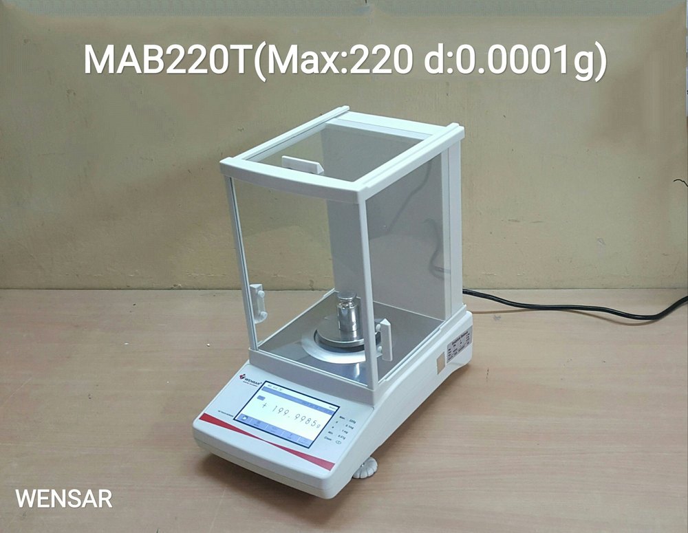 wensar Internal Digital Analytical Balance, Capacity: 220gm, Accuracy: 0.1MG