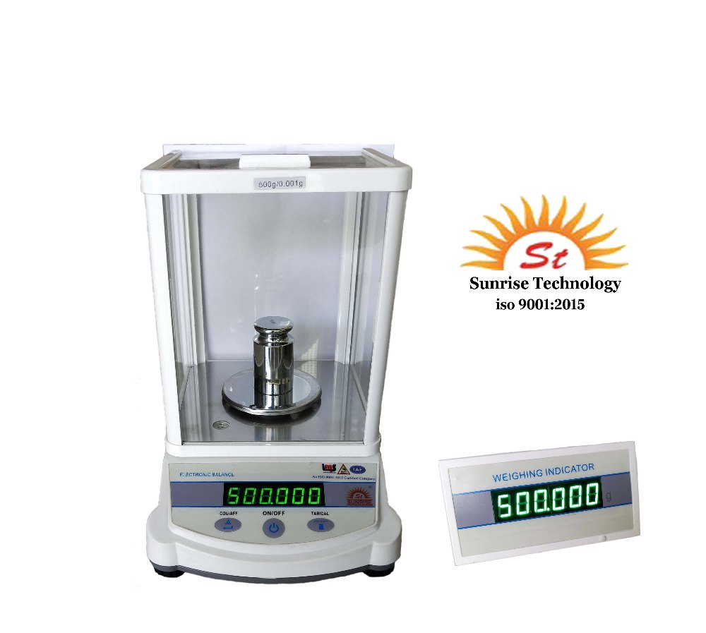 Sunrise MANUAL Analytical Balances 500Gm X 1mg, Accuracy: 1 Mg, Capacity: 500 Gm