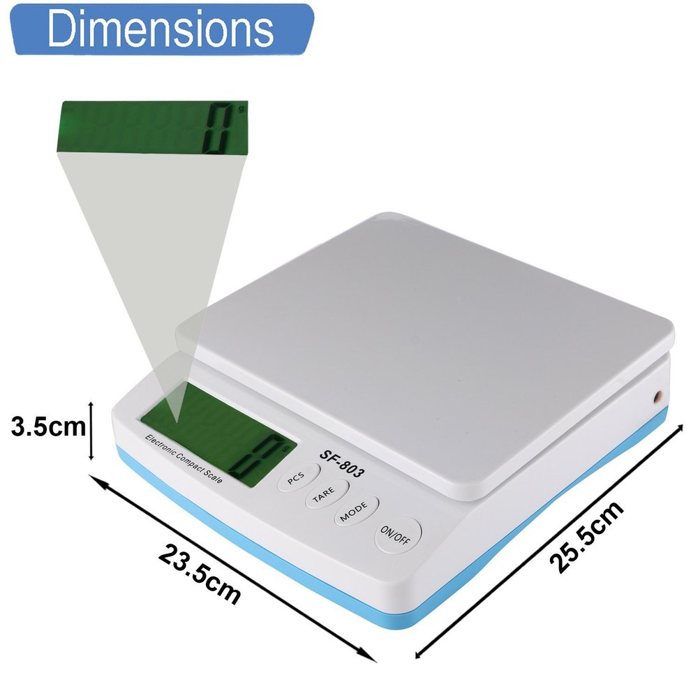 SHAAN Digital Electronic Compact Scale, 1.0 Gm, Weighing Capacity: 30 Kg