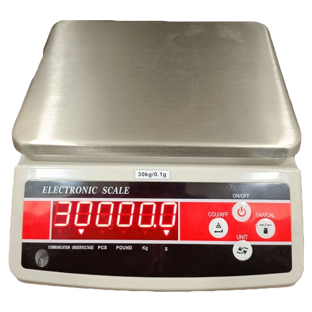 Stainless Steel Digital 30Kg 0.1g Electronic Scale