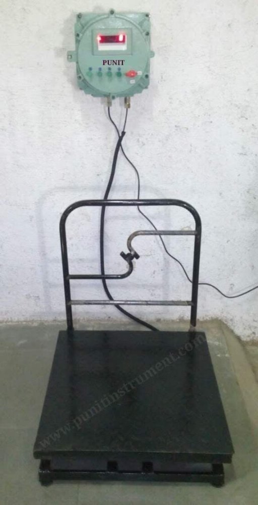 Grey Flameproof Weighing Scale