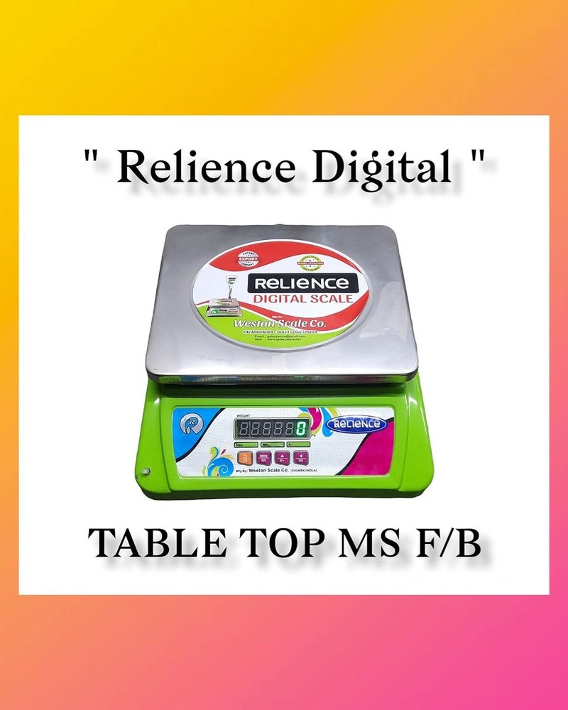 Electronic weighing scale