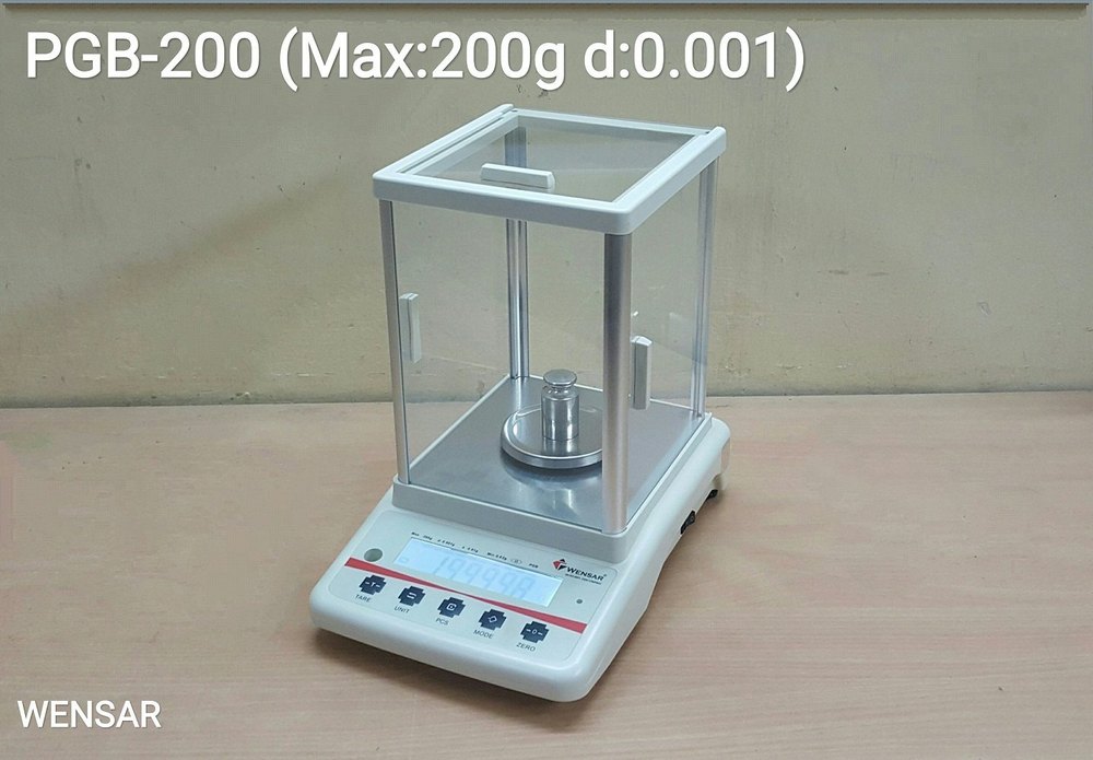 wensar Internal Laboratory Weighing Scale, Capacity: 220gm, Accuracy: 0.1MG