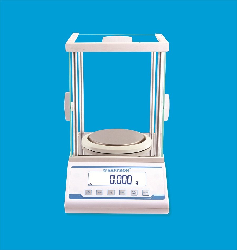 Saffron External Laboratory Weighing Scale, Capacity: 320g, Accuracy: 0.001g
