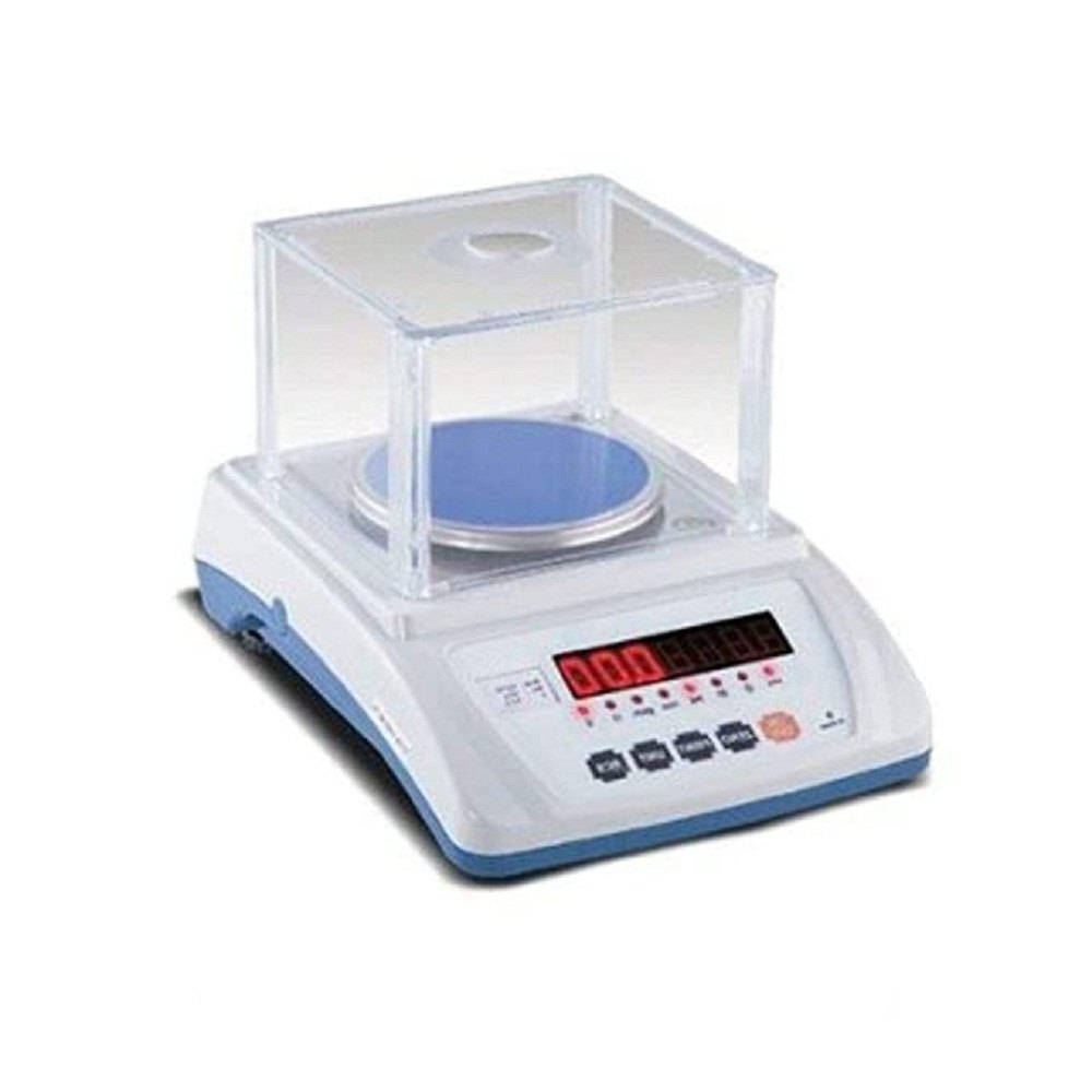 REPUTED Fully Automatic Silver Weighing Scale, For Laboratory, Size: Standard