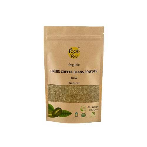 Food 4 You Organic Green Coffee Beans Powder 200 g
