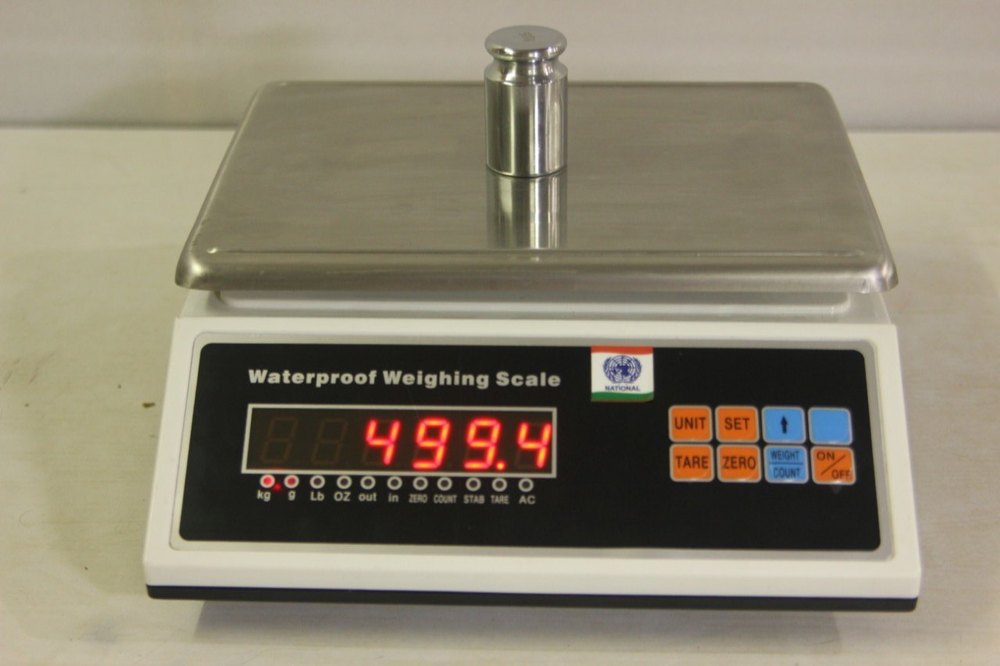 External Digital National Water Proof Weighing Scale, Capacity: 30 kg, Accuracy: 1/5 Gm