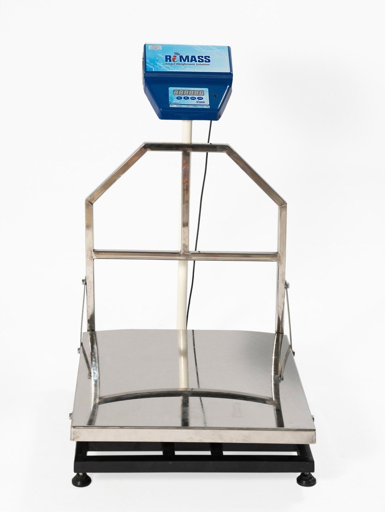 Fully Automatic 500X500 SS Platform Scale, For Weighing, Capacity: 300 kg