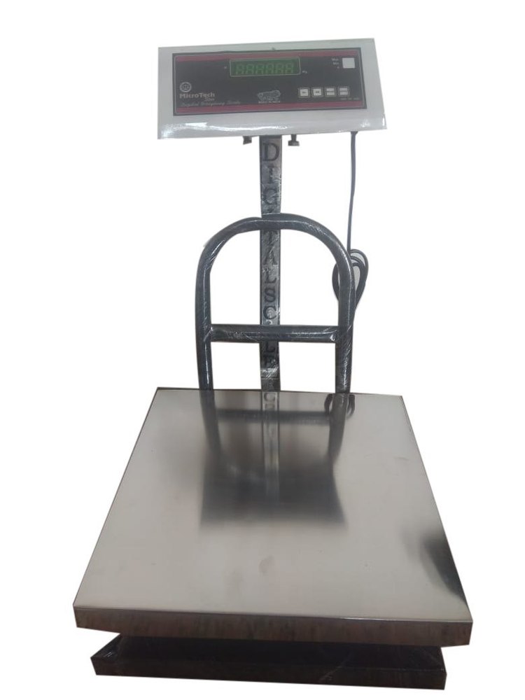 Digital Stainless Steel Weighing Machine, For Industrial