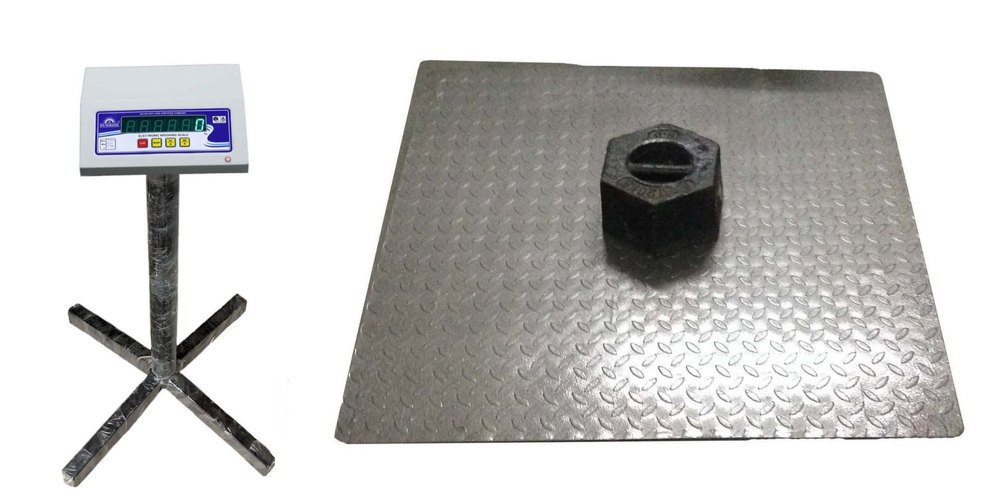 SUNRISE CHECKER 1500x1500 New 3000kg - 500g.m Heavy Duty PLATFORM Scales, For Business
