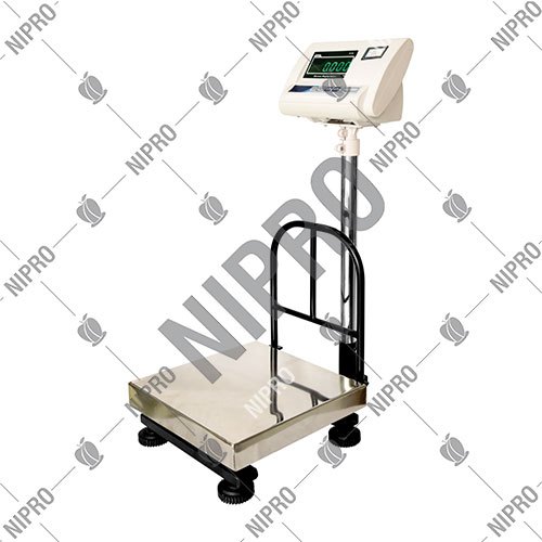 Nipro Stainless Steel Platform Weighing Scale, Size: 400 X 400mm, Capacity: Approx. 500kg