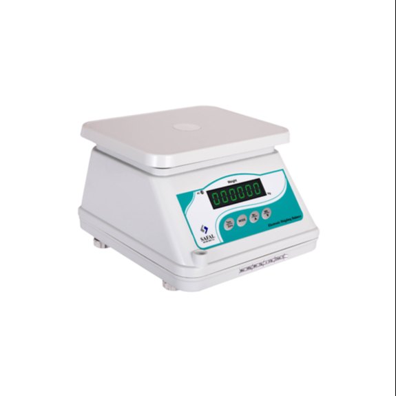 Safal Counter Weighing Scale, Size: 300x300 Mm, Capacity: 1-10 Kg