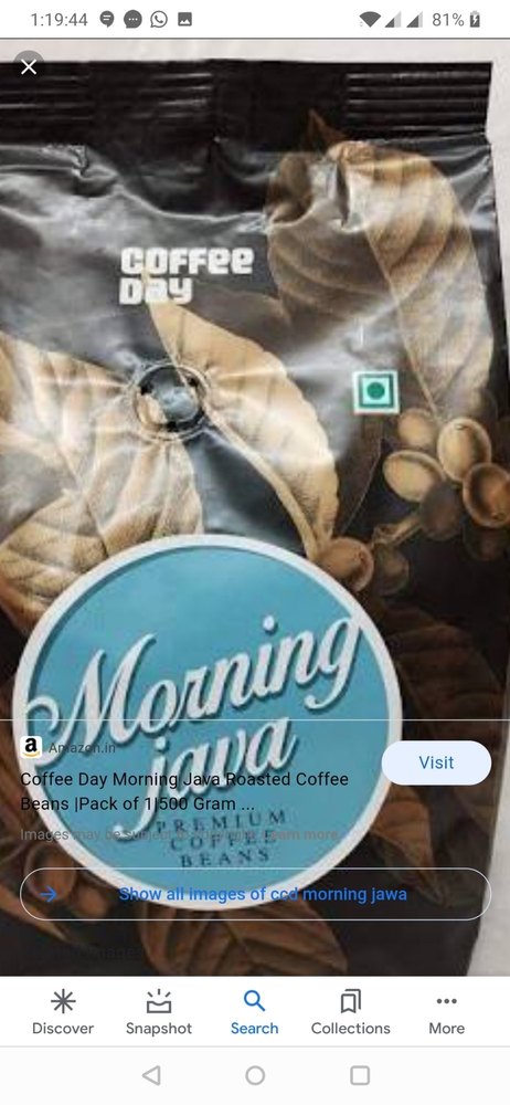 Coffee Beans Roasted, For According to product