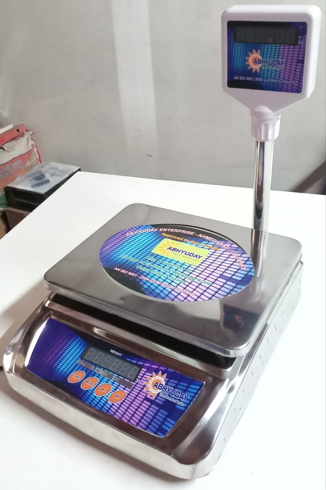 Table Top Tabletop Counter Weighing Scale, Model Name/Number: Aet30k, Capacity: 30kg