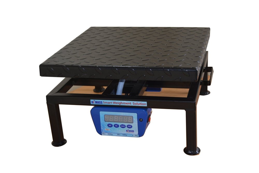 RiMass Bench Type 50kg Digital Weighing Scale, Size: 300x300mm, Model Name/Number: SI-BS-2121-050-M