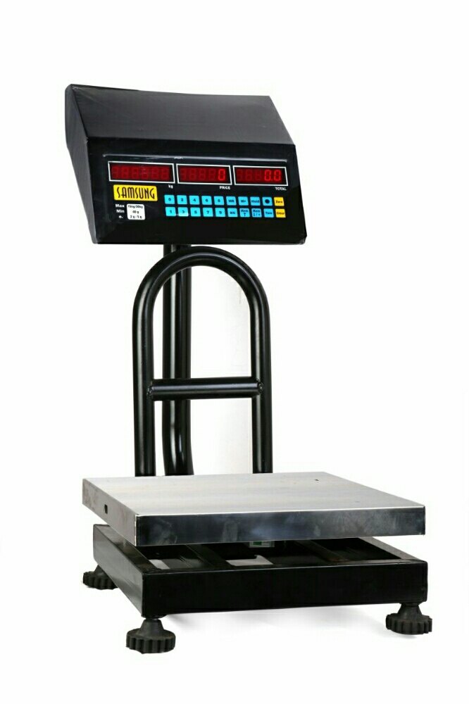 Stainless Steel Table Top Samsung Price Computing Weight Machine, Model Name/Number: prc60, Capacity: 60kg