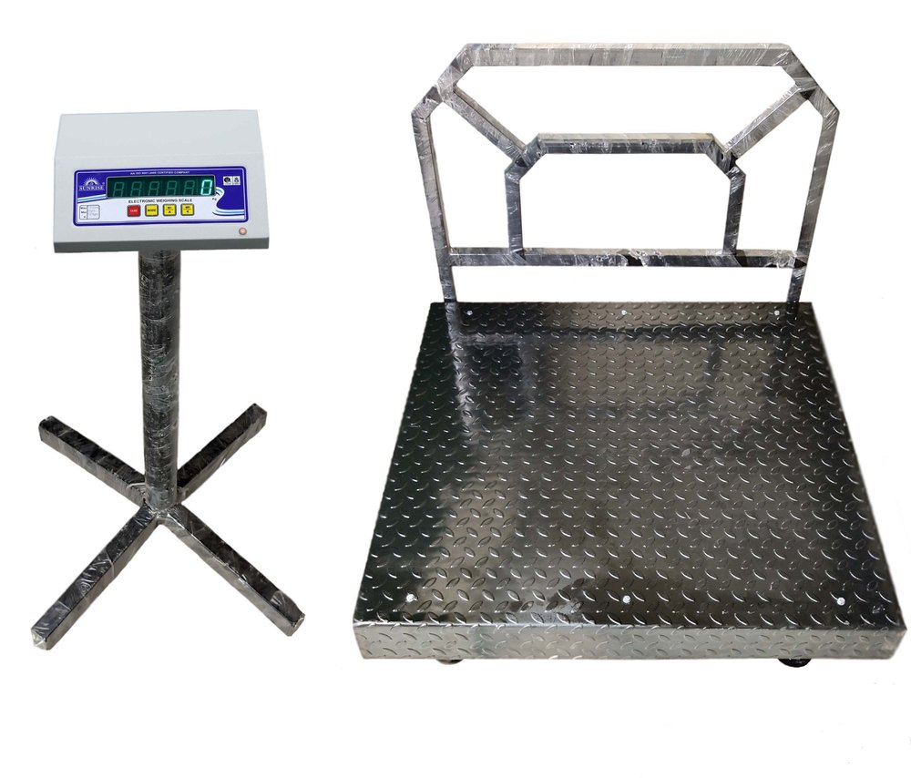 sunrise 900 x 900 Platform Scale - Jumbo Loadcell, Capacity: 500 Kg, Model Name/Number: PFJ-500