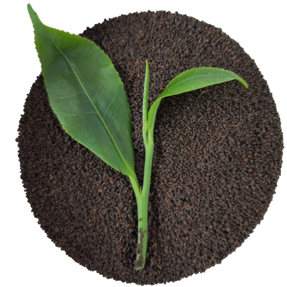 Natural Assam Pekoe Dust CTC Tea, Granules, 26 Kgs