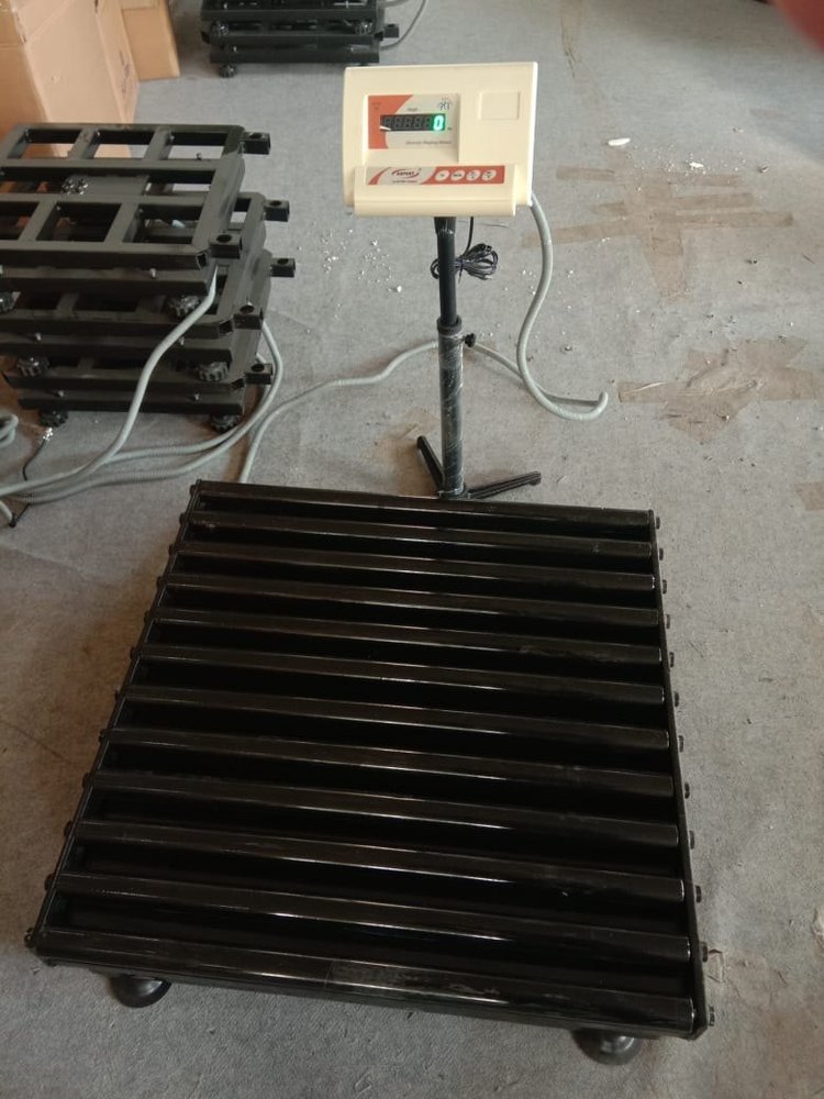 Axpert Digital Roller Platform Scale, For Industrial, Size: 100*100 To 1500*1500mm