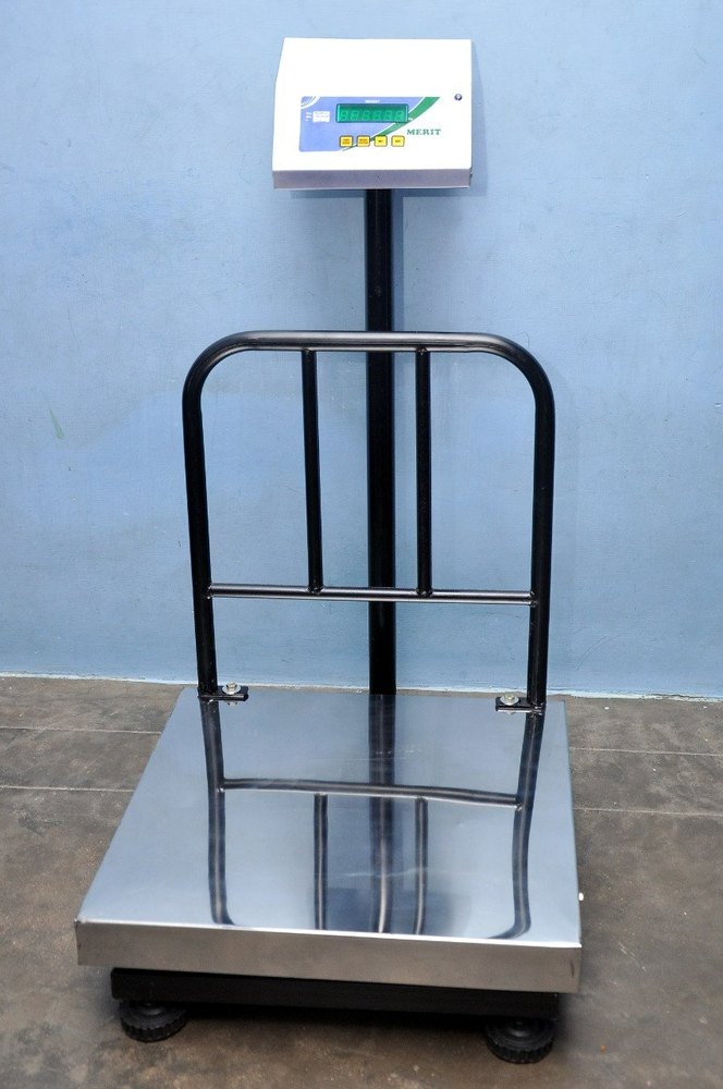 Merit, Essae Stainless Steel Platform Scales, Size: 400 X 400 mm, Capacity: 100 - 200 kg
