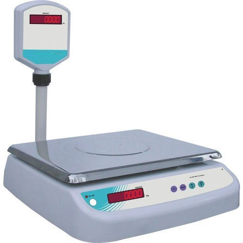 Stainless Steel Price Computing Table Top Scale, For Weighing