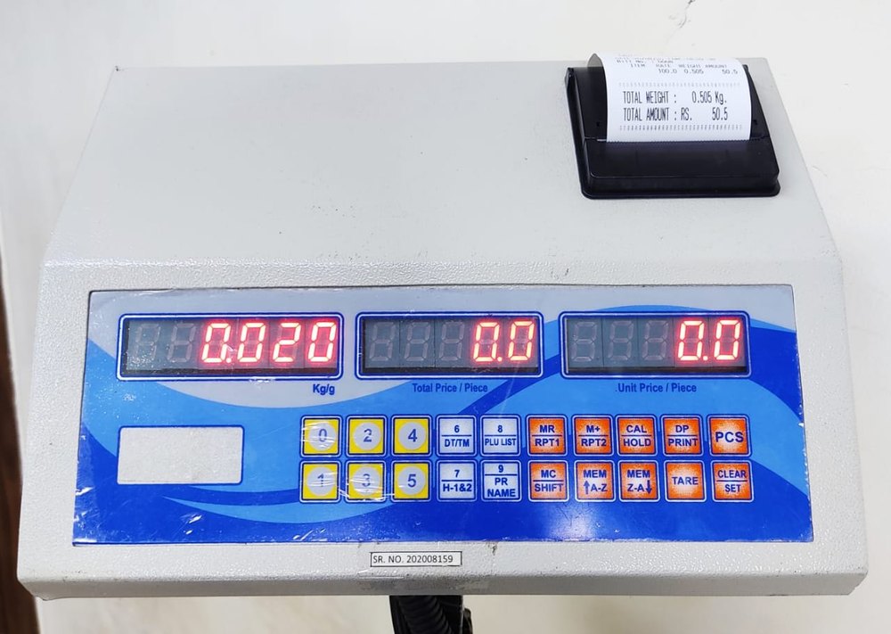 Mild Steel Price Computing Scale, Model Name/Number: Gwsprci