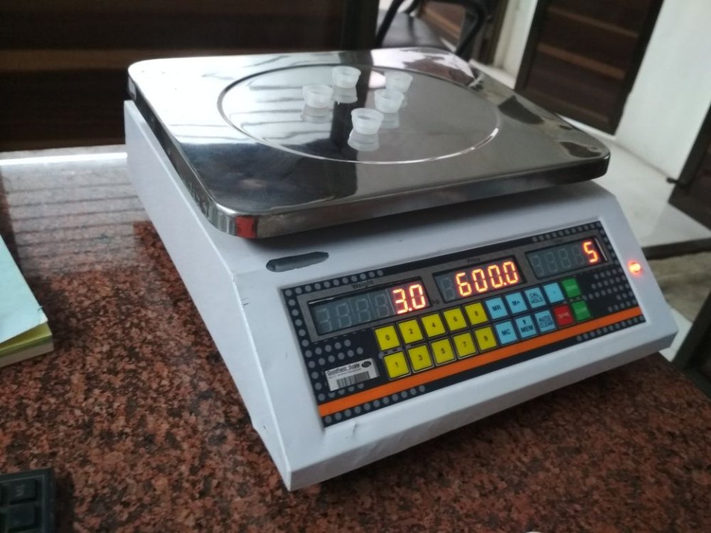 Counting Platform Scale For Measuring, Size: Standard