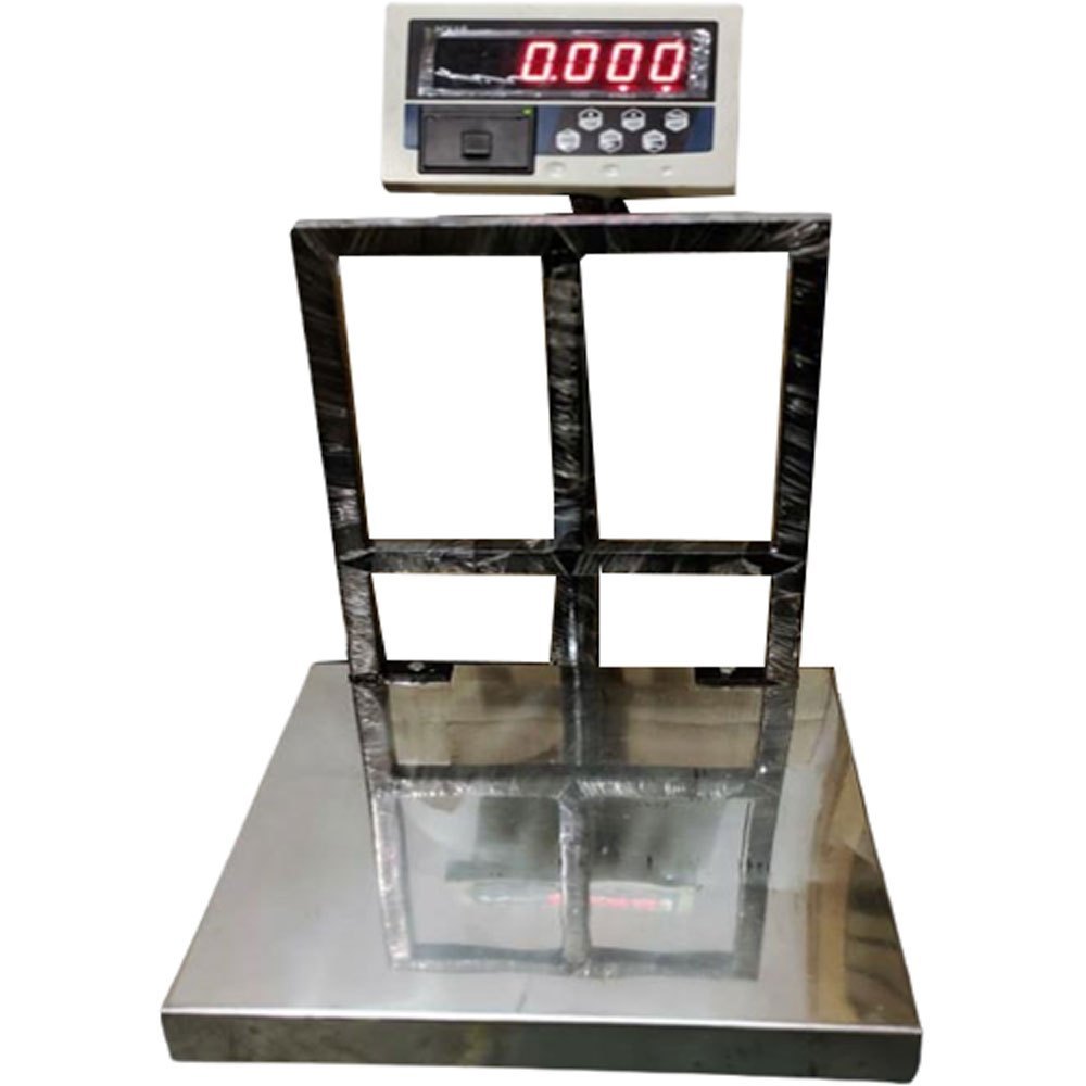 Stainless Steel Counting Platform Weighing Scale, Size: 500x500mm, Capacity: 30 Kg