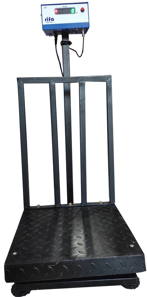 Rifa Mild Steel Electronic Digital Platform Weighing Scale, Capacity: 100kg