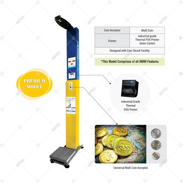 NBMI Premium Model Body Mass Index Scale