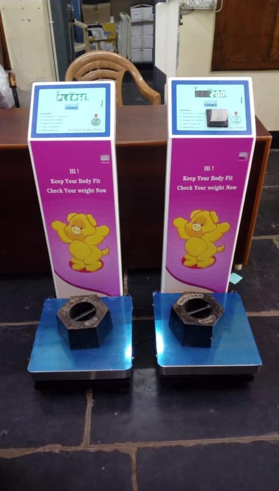 Erros Coin Operated Weighing Scale