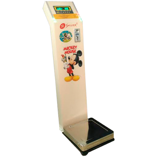 swisser Digital Coin Operated Weighing Scale, For Industrial, Weighing Capacity: 200 KG