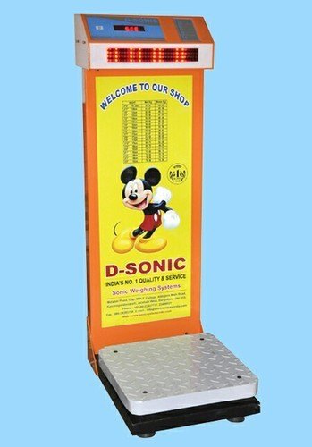 Digital DSONIC COIN OPERATED SCALE, Maximum Capacity: 150 Kg